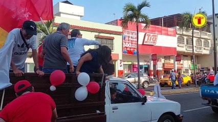 MÉDICO ECUADOR MONTENEGRO CELEBRÓ LA INDEPENDENCIA DE GUAYAQUIL RECORRIENDO LA CIUDAD CON ALEGRÍA