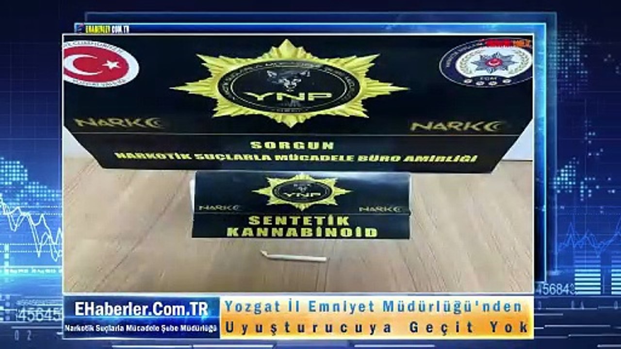 Yozgat İl Emniyet Müdürlüğü'nden Uyuşturucuya Geçit Yok