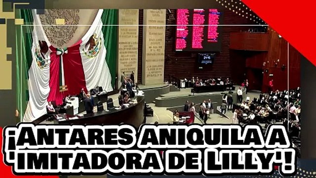 ¡VE! ¡Antares aniquila a imitadora de Lilly Téllez por atacar la reforma a la Guardia Nacional!