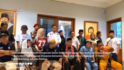 Warga Betawi Kecam Keras Pembubaran Paksa Diskusi Diaspora di Kemang