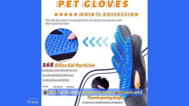 Transform Your Pet's Grooming Routine with the Ultimate Pet Grooming Glove! Copy
