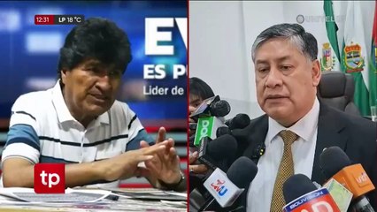 Ministro de Gobierno dice que Evo “tiene que asistir” a declarar ante convocatoria de la Fiscalía