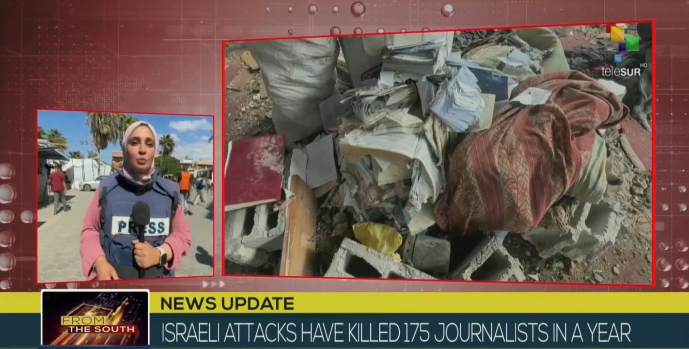 Israeli genocide in Palestine has killed 175 journalists in one year