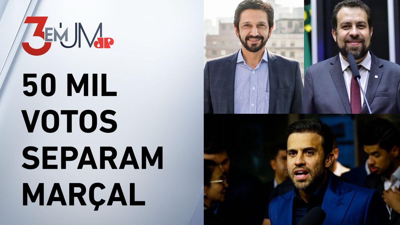 Nunes x Boulos no 2º turno: SP tem disputa voto a voto