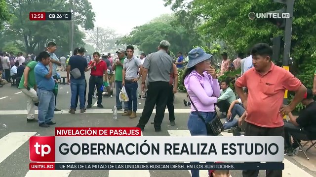 Gobernación cruceña hará una propuesta al transporte para la “nivelación” de tarifas de pasajes