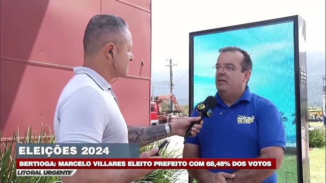 Eleições 2024: Marcelo Vilares, eleito em Bertioga fala sobre campanha e novas propostas para a cidade