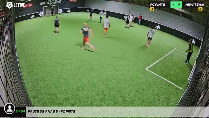 Faute de Anas B - FC PINTE