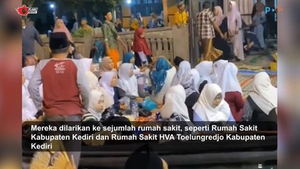 Ratusan Jemaah Krecek Bersholawat Dilarikan ke Rumah Sakit karena Keracunan