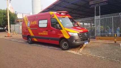 Criança cai da cama elástica e fica ferida no Bairro Nova Cidade