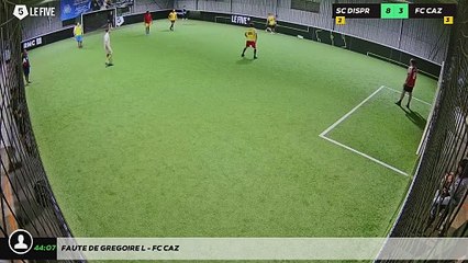 Faute de Gregoire L - FC CAZ