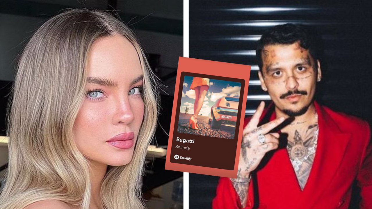 Belinda aplica la 'Shakira' y lanza 'Bugatti'; los fans aseguran que es para Christian Nodal