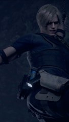 Ramon Salazar's Dog threw Leon into the well #residentevil4remake #gamestyphoon #ashley #leon #RamonSalazar #shorts #reels