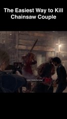 The Easiest Way to Kill Chainsaw Man and Woman #residentevil4remake #gamestyphoon #ChainsawMan #ChainsawWoman #re4remake #shorts #reels