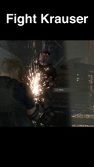 Jack Krauser VS Leon S. Kennedy Knife Fight #residentevil4remake #gamestyphoon #Krauser #leon #KnifeFight #shorts #reels