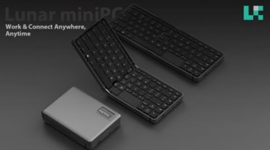 [CH] Teclado plegable con Mini PC dentro