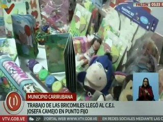 Gobernación de Falcón entregó uniformes y útiles escolares a los niños del C.E.I. Josefa Camejo