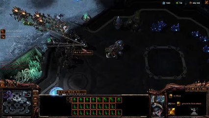 [StarCraft 2] No.0284--Great-Level ZERG v.s Harder A.I, LOSS [2-Base Ravager-Ling Attack goes bad :=(.]