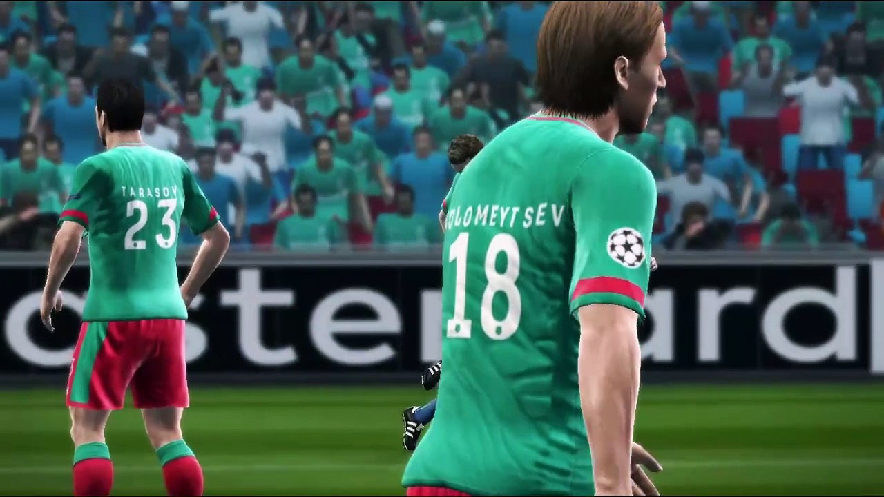 Зенит (Санкт-Петербург) x Локомотив (Москва) (обзор) - PES13 Remastered