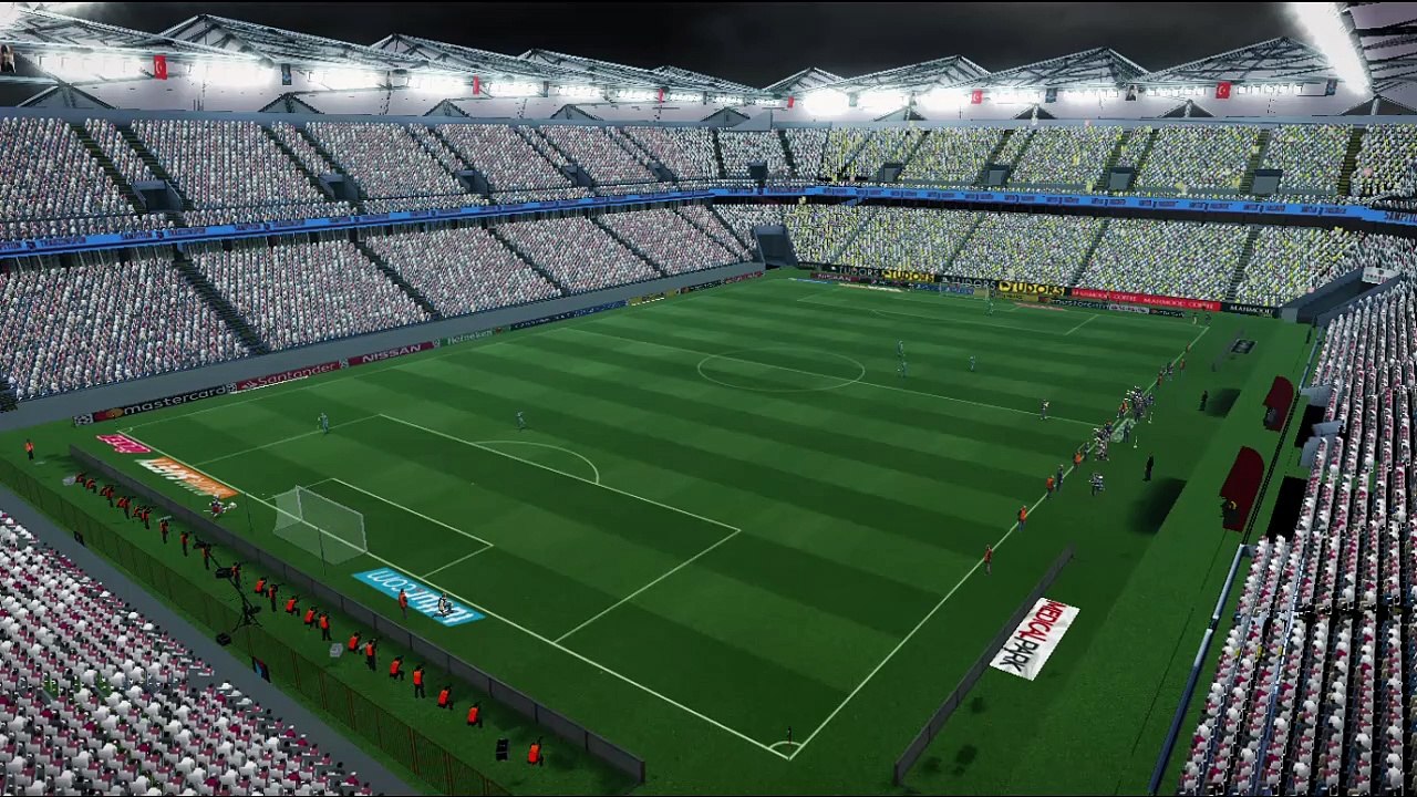 Trabzonspor - Fenerbahçe (Özet) / PES13 Remastered