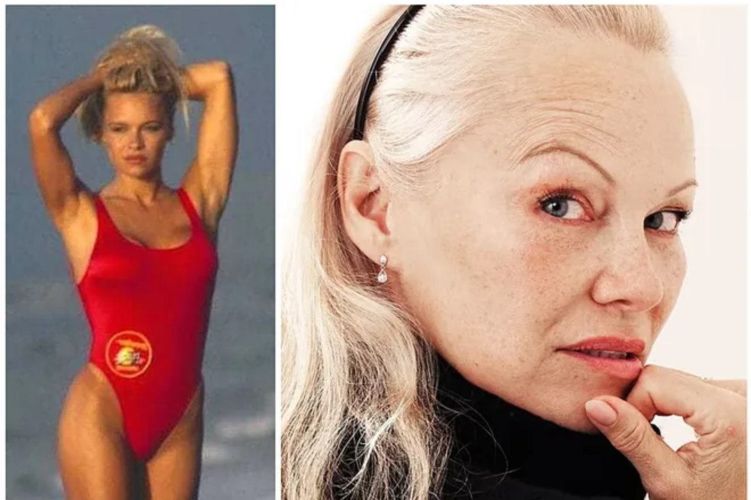 Pamela Anderson demuestra su belleza natural sin edad y sin maquillaje