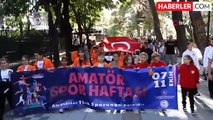 Kırklareli'nde Amatör Spor Haftası Yürüyüşü Başladı