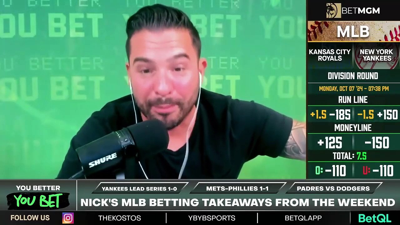 Nick on Yankees vs Royals