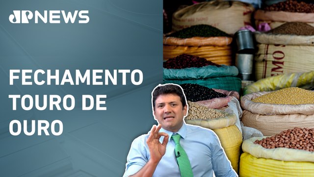 Commodities seguram Ibovespa; dólar sobe | FECHAMENTO TOURO DE OURO