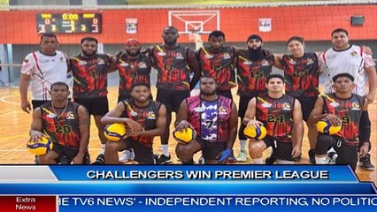 CHALLENGERS WIN VOLLEYBALL