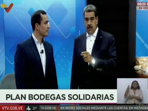 Presidente Nicolás Maduro invita a los circuito comunales a formar parte del Plan Bodega