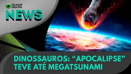 Dinossauros: “apocalipse” teve até megatsunami! | 07/10/2024 | #OlharDigital