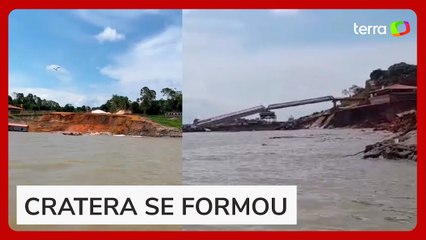 Porto desaba na região metropolitana de Manaus; uma criança está desaparecida