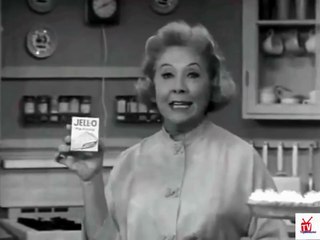 1960s Jello pudding - Vivian Vance & Candy Moore cast TV commercial