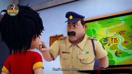 The Diamond Smuggler _ शिवा _ हीरा तस्कर _ Full Ep 104 _ Funny Action Cartoon
