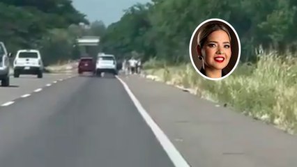 Alcaldesa electa de Mazatlán es despojada de su auto en plena carretera y este es el momento exacto