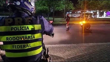 PRF realiza terceiro curso de motopoliciamento e escolta em Cascavel