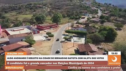 Reeleito com a maior votação de Bernardino Batista, Aldo promete melhor mandato da sua história