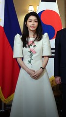 김건희 여사 '흰 원피스' 뭐길래…"필리핀 대통령 부부 좋아했다"
