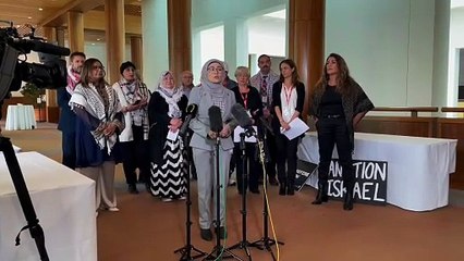 Senator Fatima Payman and People United Against Genocide