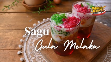 Sagu Gula Melaka Setiap Suapan Penuh Rasa