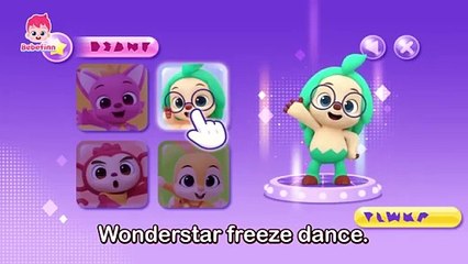 Freeze bebefinn | Dances along pinkfong and hogi |