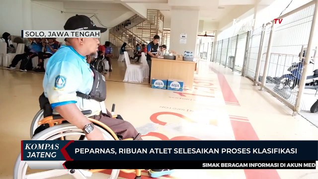 Peparnas, Ribuan Atlet Selesaikan Proses Klasifikasi
