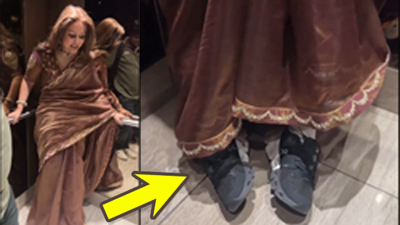 Hina Khan Wears Shoes On Saree Shocking Reason, Apology To Designer Masaba Gupta Post Viral