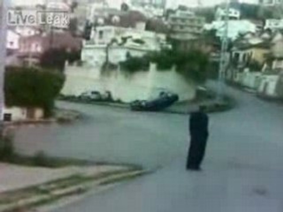 Dérapage non contrôlé en 406