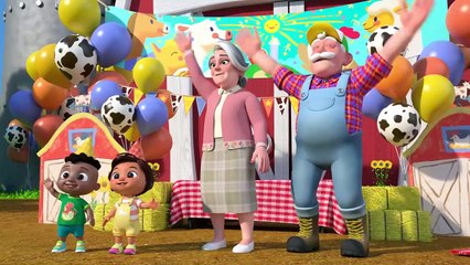JJ s Birthday At The Farm Song _ CoComelon Nursery Rhymes & Kids Songs