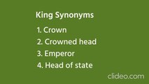 KING Synonyms What is another word for king