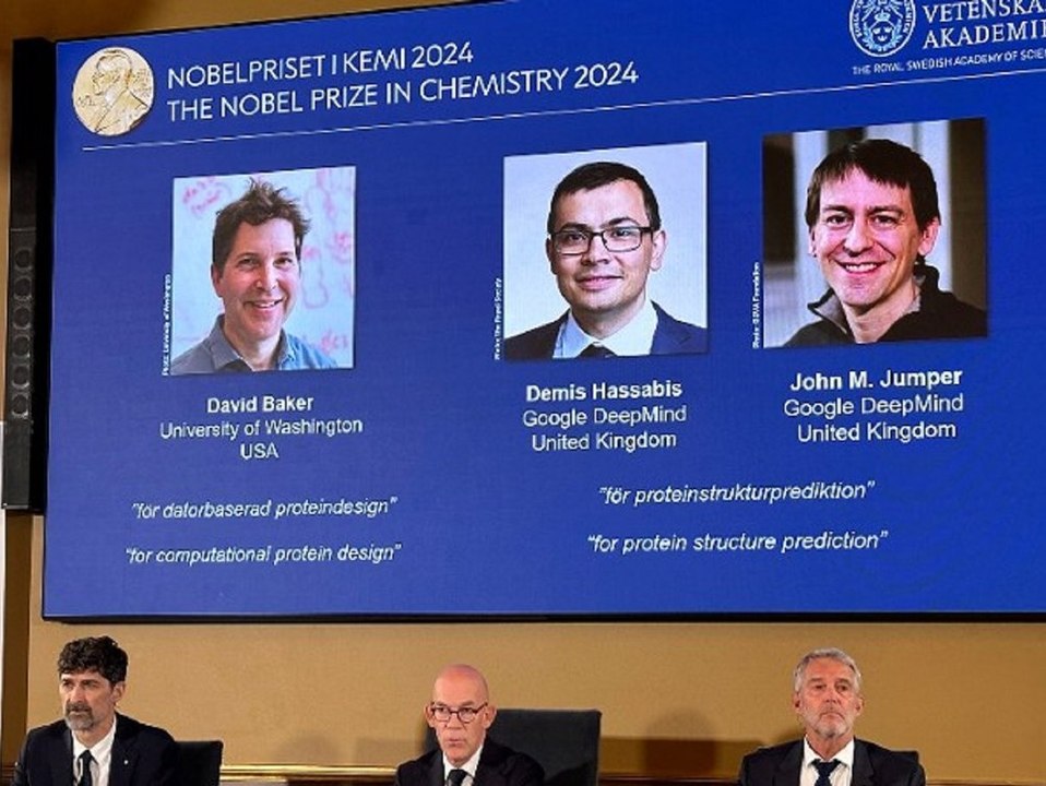 Chemie-Nobelpreis geht an drei Protein-Forscher