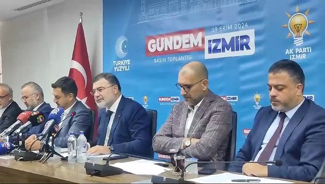 AK Parti İzmir İl Başkanı Bilal Saygılı, İzmir Büyükşehir Belediyesi'ni çok sert eleştirdi!