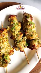  Garlic & Parmesan Malai Chicken Tikka Skewers Recipe | Flavor Explosion! 