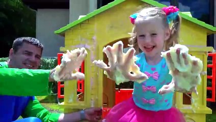 Nastya is going to a party for girls and princesses