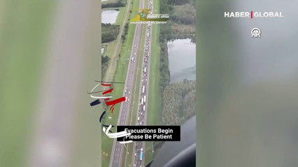 ABD'den savaş ortamını aratmayan görüntüler! Milton Kasırgası alarmı: Binlerce insan kaçıyor